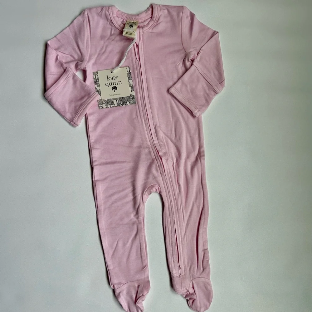 NWT Kate Quinn 6PC Newborn Bundle NB-6M Quilt Layette Organic Cotton Modal